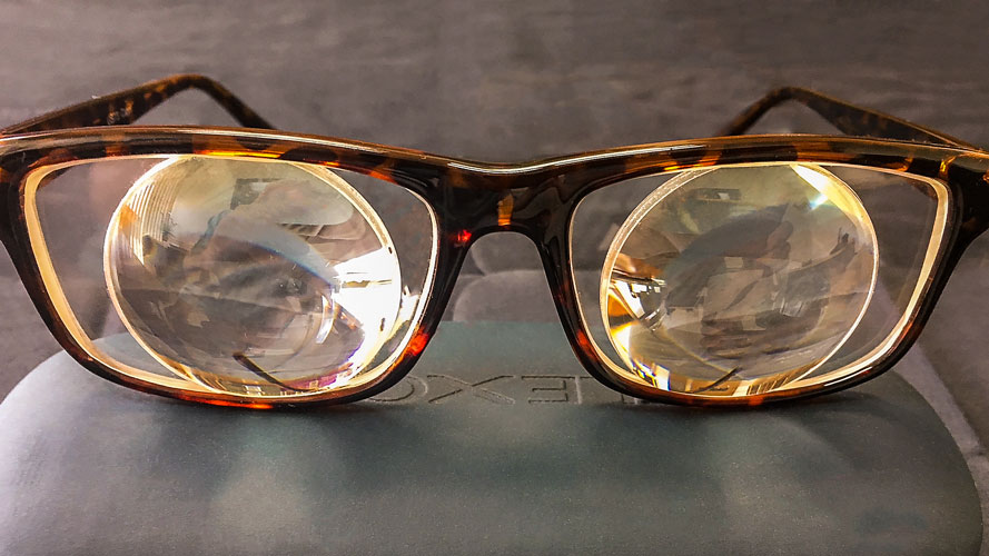 Handmade Lenticular Lens with a +45 insert power 