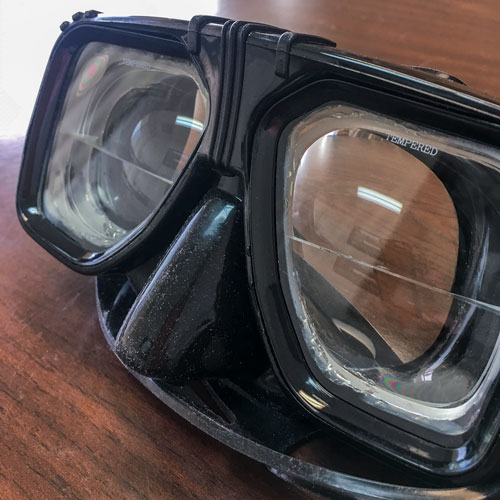 Scuba Dive Mask Prescription Lens